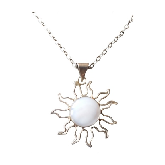 Jewelry | Sterling Silver Moonstone Sun 